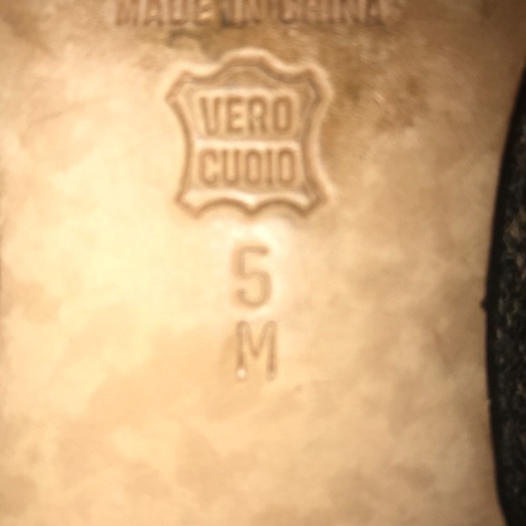 TALBOTS 5 Tweed Flats Brown Suede Toe Caps - Picture 8 of 8